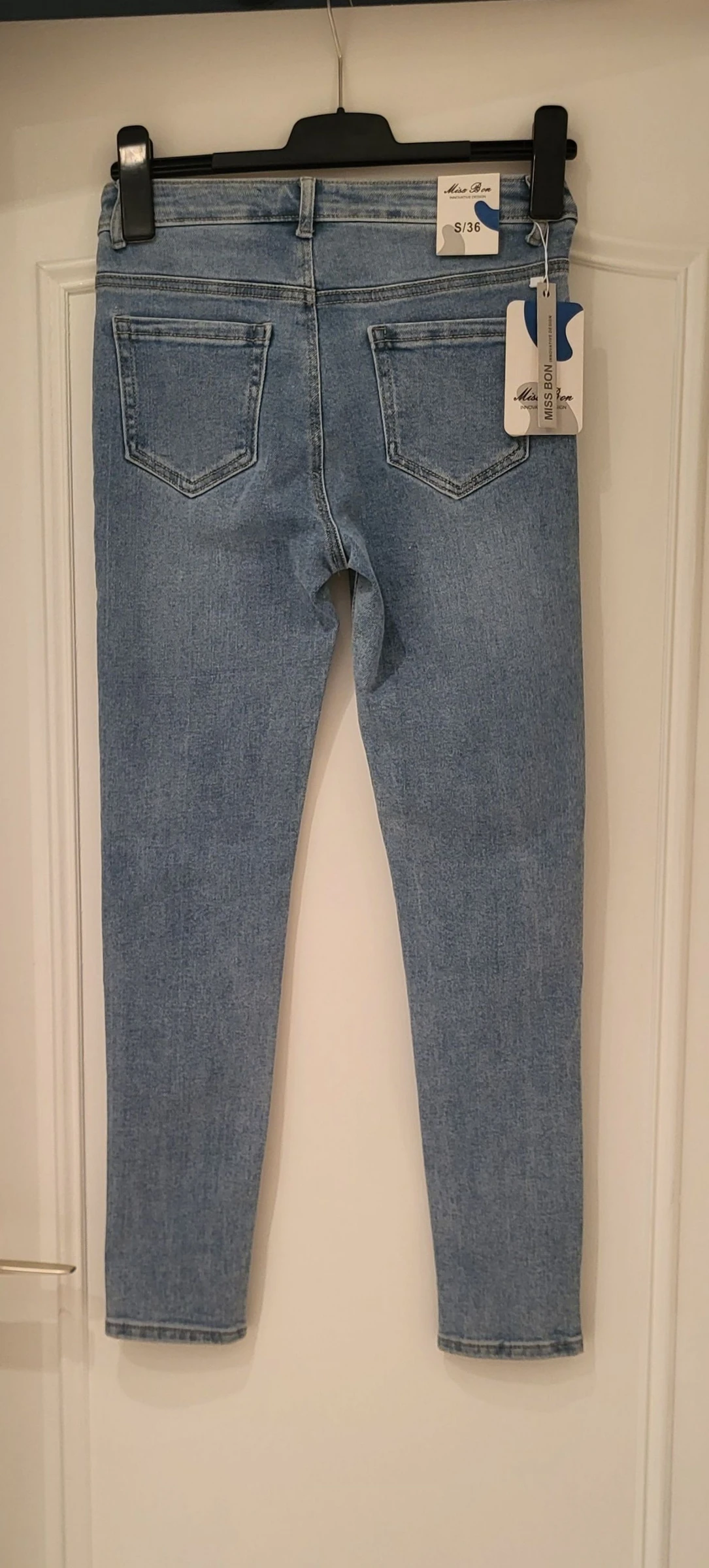 Miss Bon Jean TS/TFr36 - Azul - Corte Slim - Novo com Etiqueta – photo 4